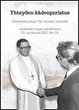 Yrjö Sariolan muistohetki mainos